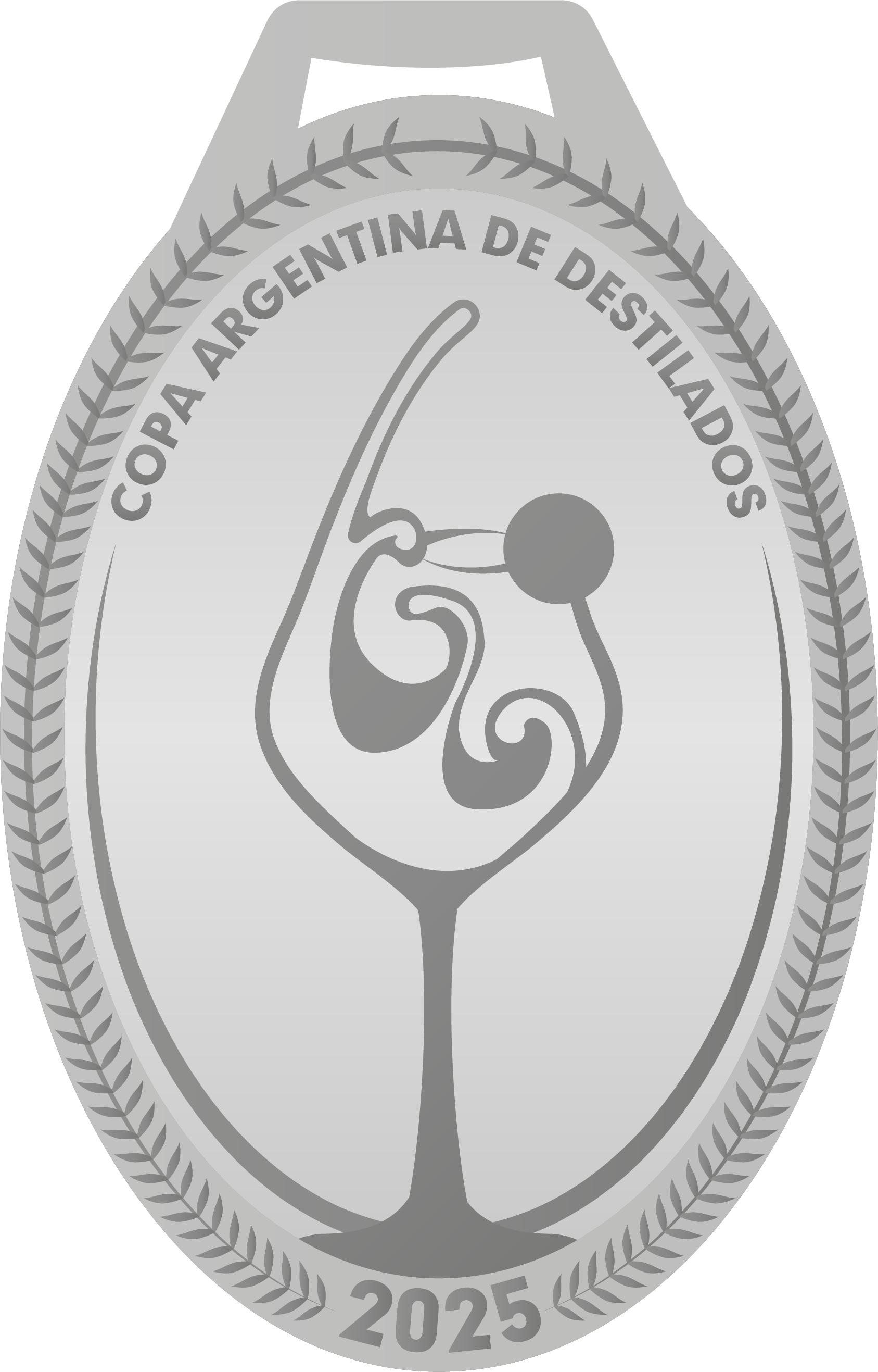 Medalla Plata Copa Argentina Destilados 2025